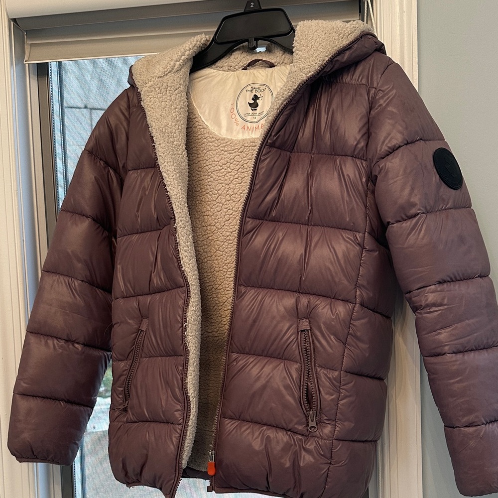 Super warm - Kids Purple Puffer Jacket